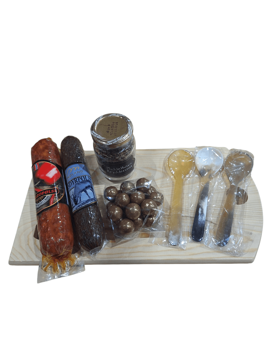 Skjærefjøl m/innhold