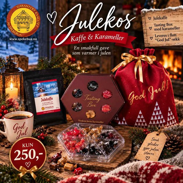 Hovedbilde Julekos – Kaffe & Karameller