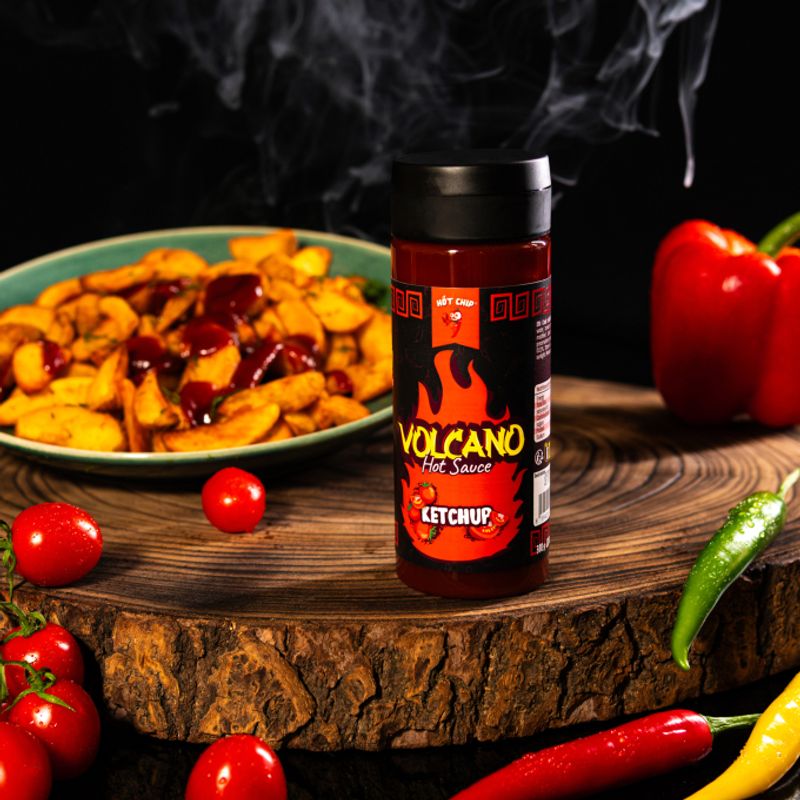 Volcano chiliketchup – 270 ml (22.12.26)