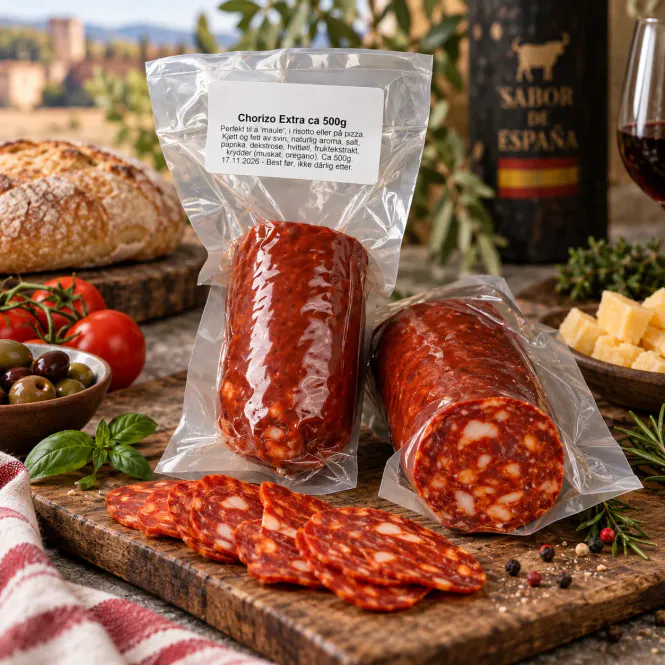 Hovedbilde Spansk Chorizo Extra 500g