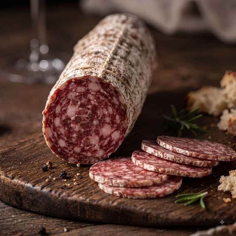 Salametto al Barolo (rødvin) ca 300g - Franchi