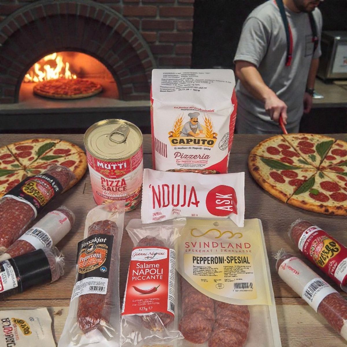Pizzapakke sterk