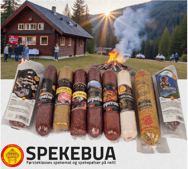 Hovedbilde 10-pack Spekepølser fra Spekebua – Variert ...