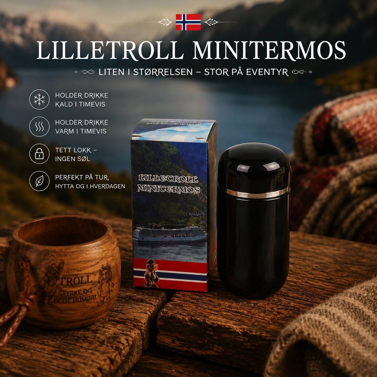 Lilletroll minitermos 200ml