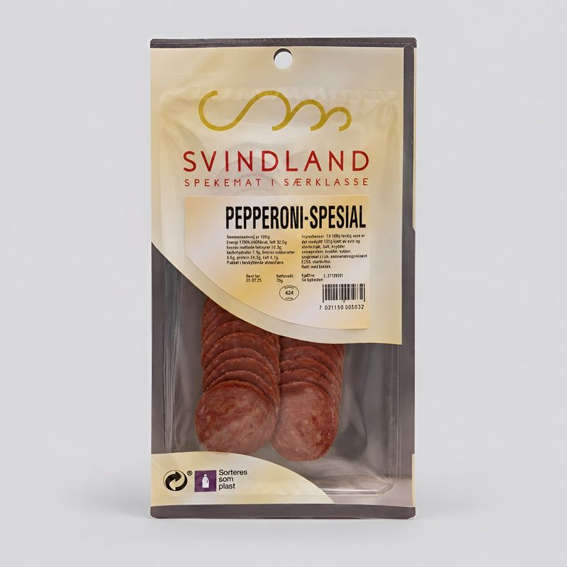 Pepperoni 70g Svindland