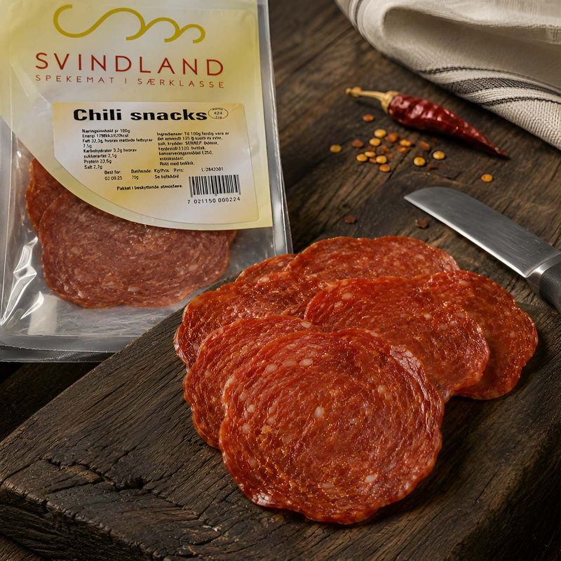 Chili Snacks 70g, Svindland