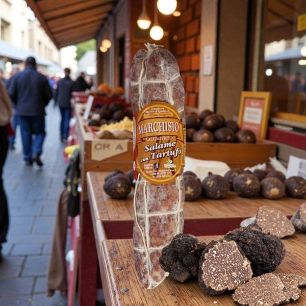 Hovedbilde Marchisio salami med sort trøffel ca 300g ...