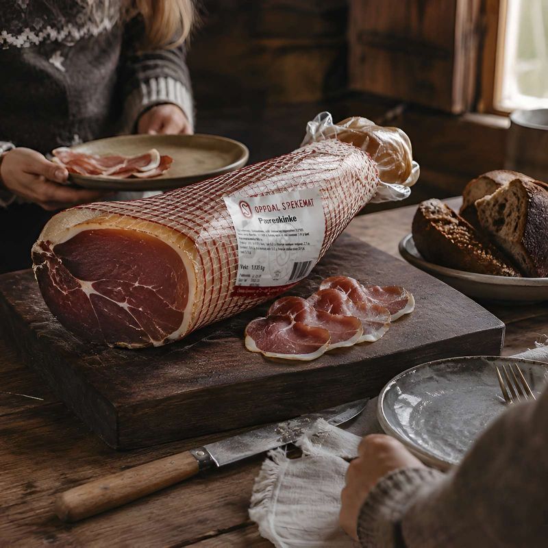 Pæreskinke Ca 950g Oppdal spekemat
