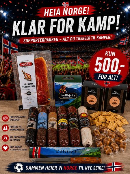 Hovedbilde 🇳🇴 HEIA NORGE Supporterpakke #3