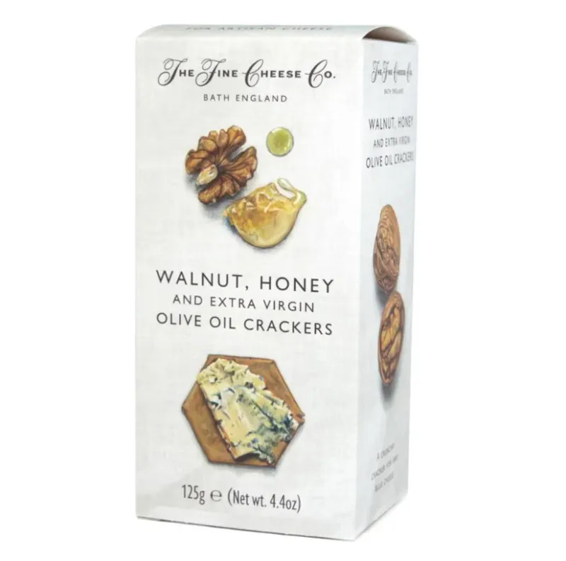 Fine cheese crackers m/Walnøtt & Honning 125 g