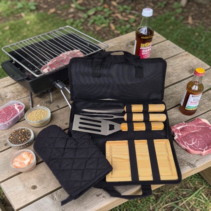 Grillsett i 5 deler