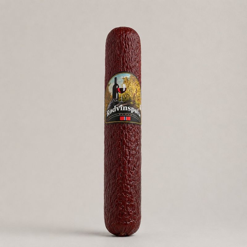 Rødvinspølse 500g