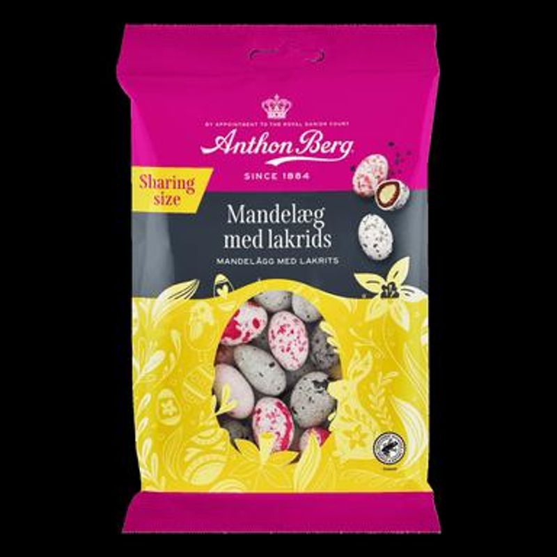Anthon Berg Mandelegg med lakris 215 g