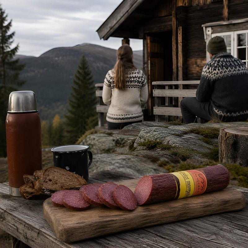 Speket Morrpølse 500g
