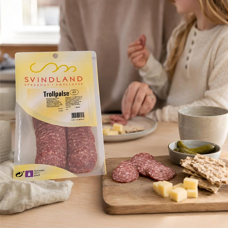 Trollpølse 70g Svindland
