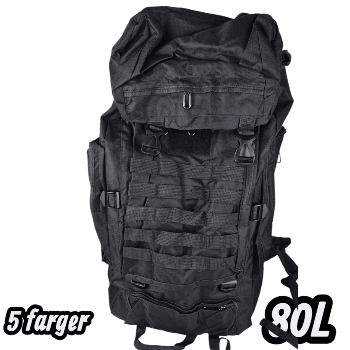 Militærsekk 80L